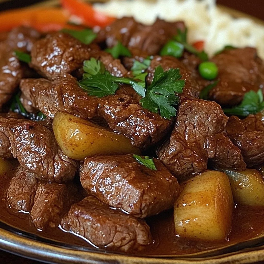 Carne de Res Guisada: Una Increíble Receta Última