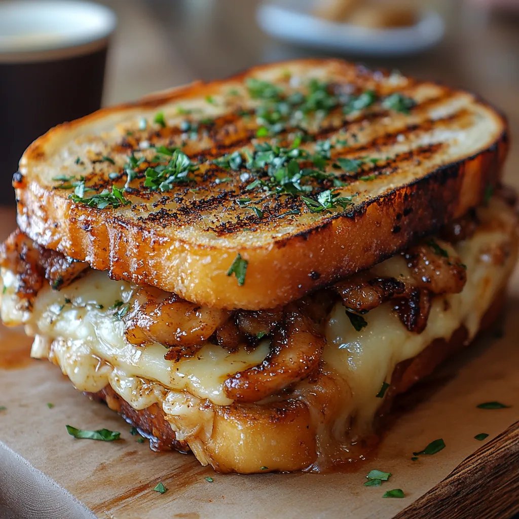 Sándwich de Queso a la Parrilla con Pollo BBQ: Una Increíble Receta Esencial