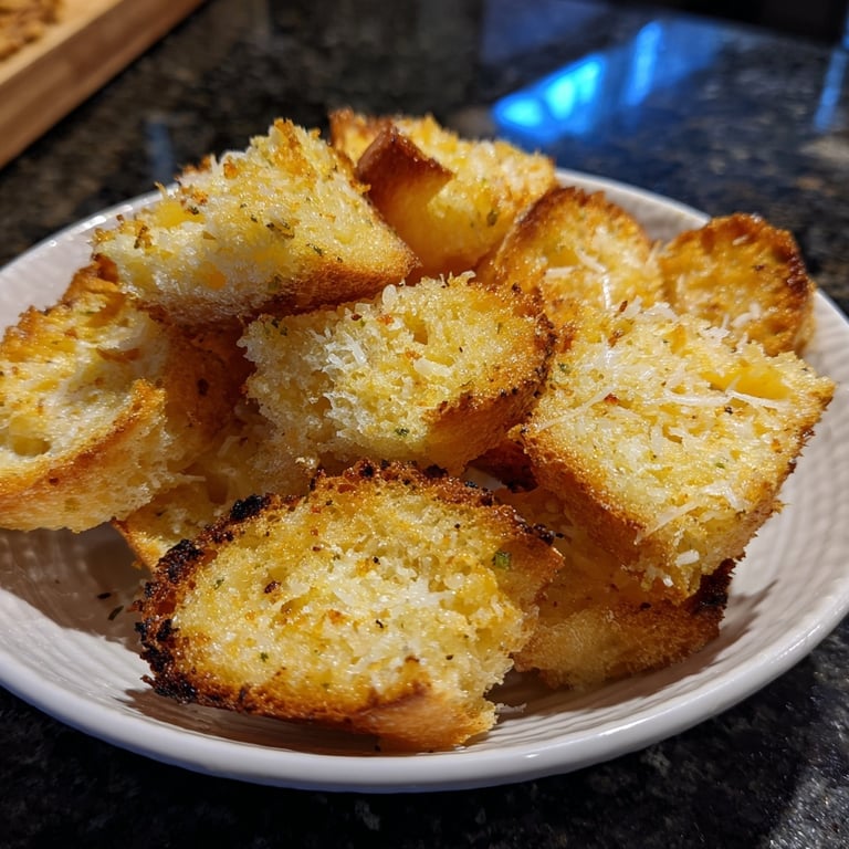 Pancitos de ajo y parmesano