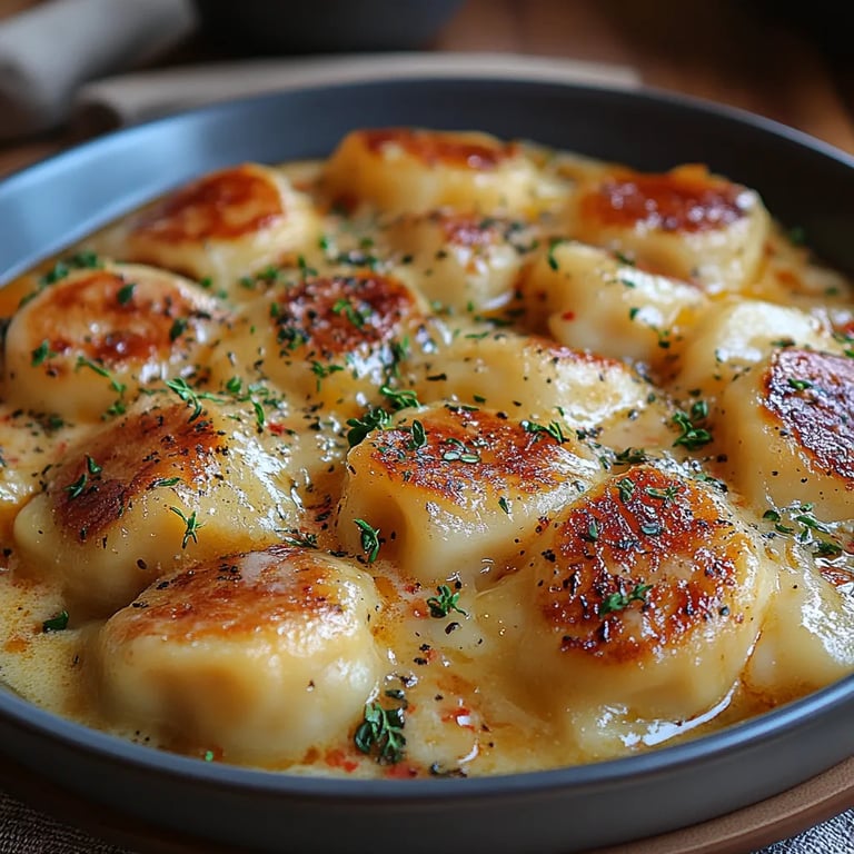 Cazuela de Pierogi en Olla de Cocción Lenta con Kielbasa: Una Increíble Receta Secreta