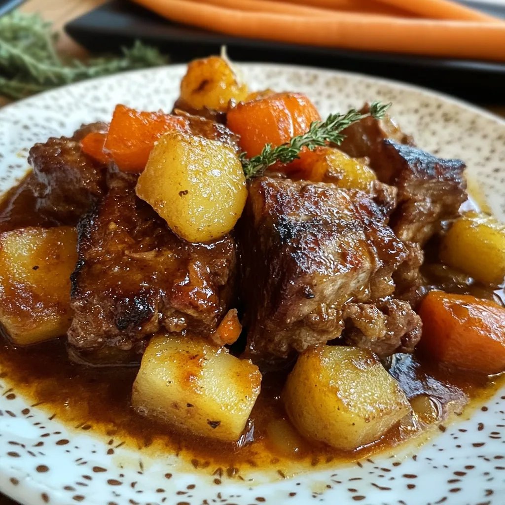 Estofado de Ternera con Patatas: Una Increíble Receta Última