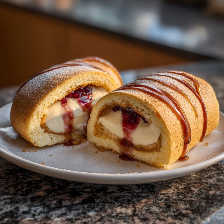 Rollo de pastel japonés