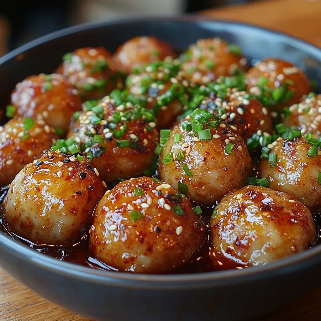 Bolas de Tofu con Chile Dulce: Una Increíble Receta Última