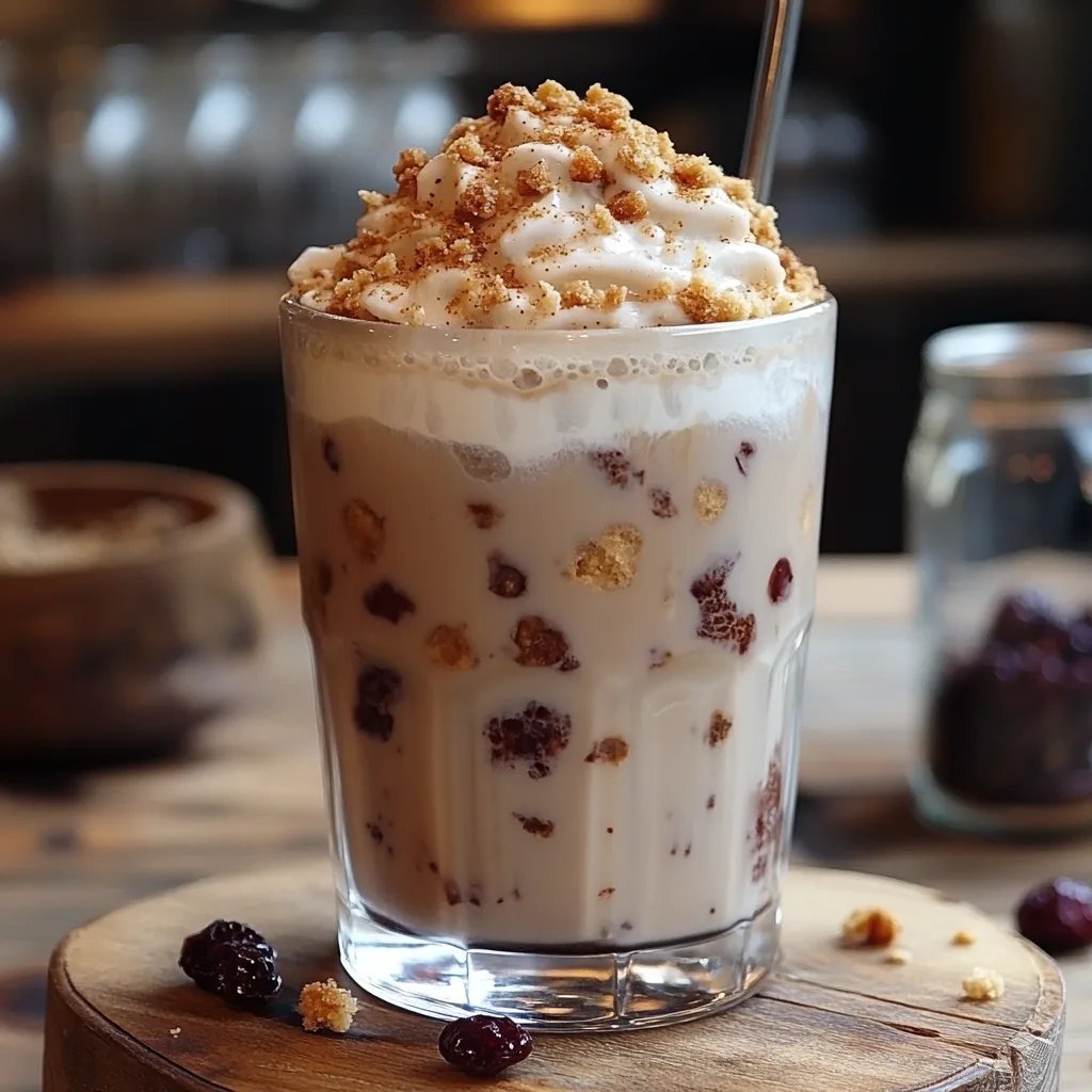 Café Helado de Canela, Azúcar Moreno y Arándenos: Una Increíble Receta Secreta