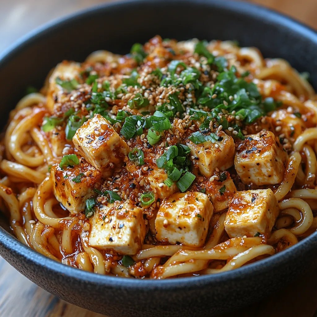 Fideos de Tofu Picante en 15 Minutos: Una Increíble Receta Esencial