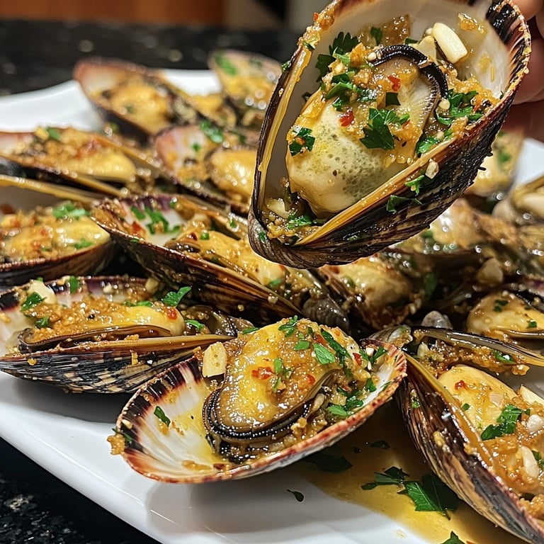 Almejas a la marinera