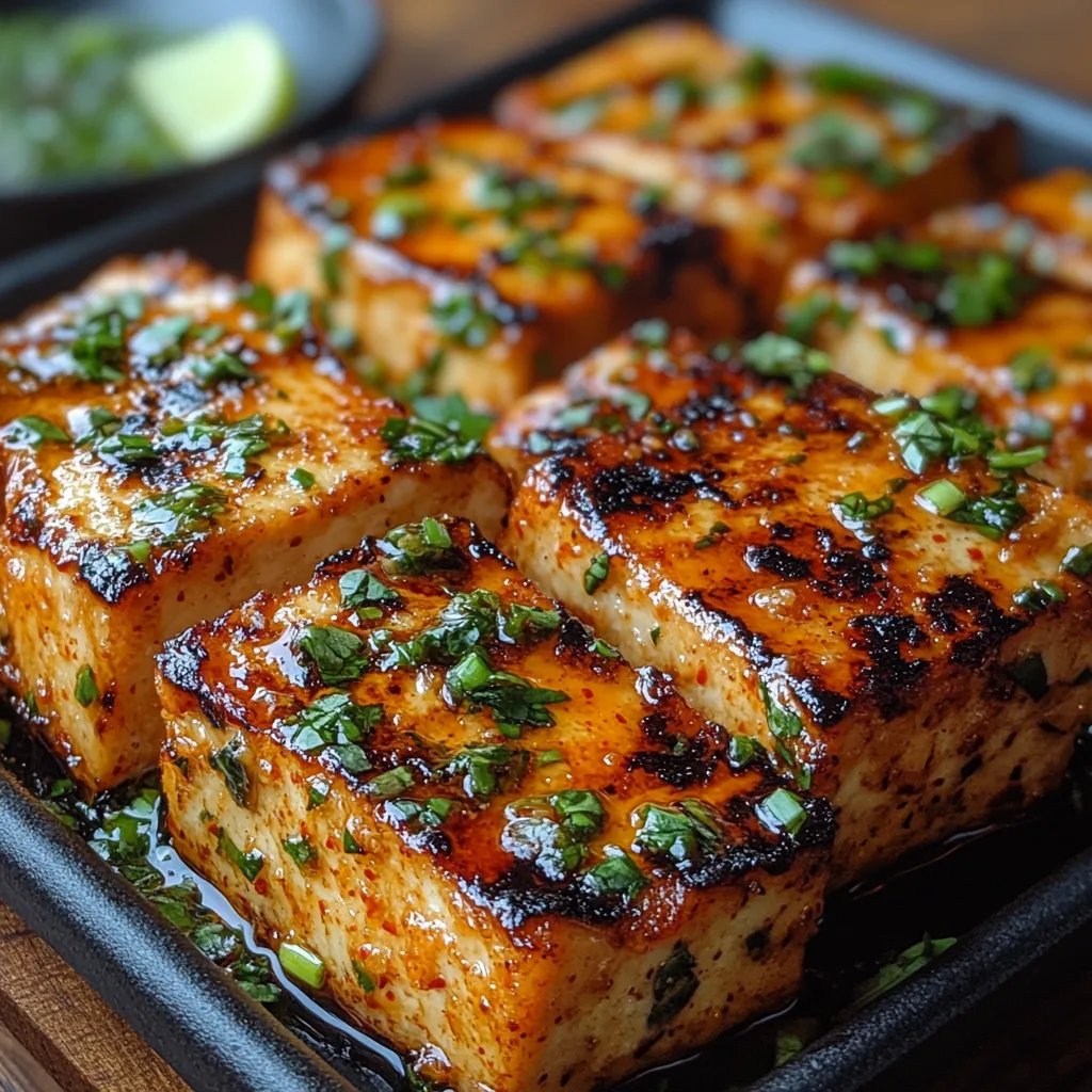 <p>Tofu a la Parrilla con Chipotle y Lima: Una Increíble Receta Esencial</p>