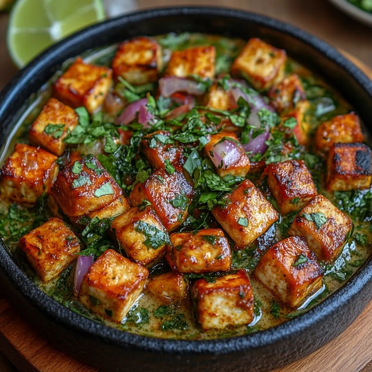 Tofu Chipotle en Salsa Cremosa de Poblano: Una Increíble Receta Última