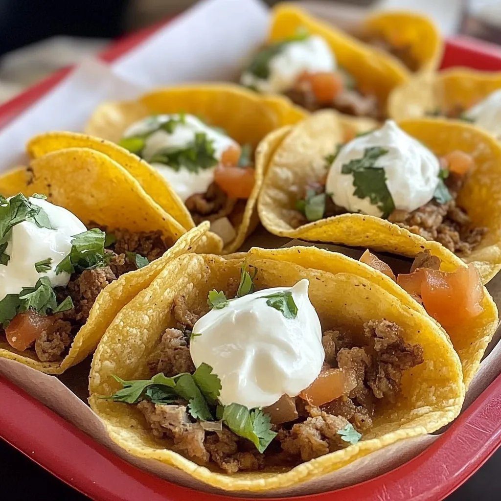 Bocadillos de Taco: Una Increíble Receta Última