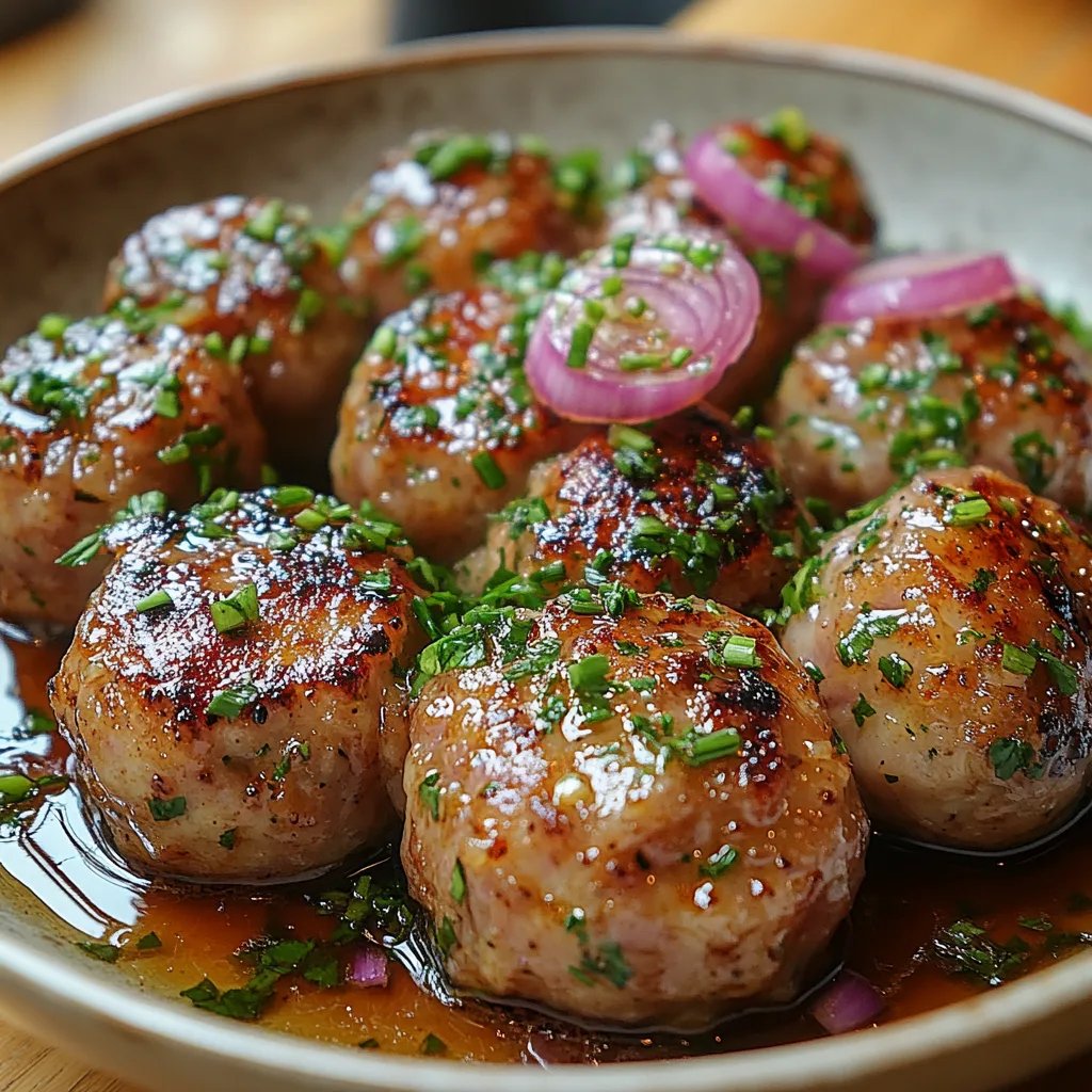 Albóndigas Bañadas en Lima con Cebolla: Una Increíble Receta Secreta