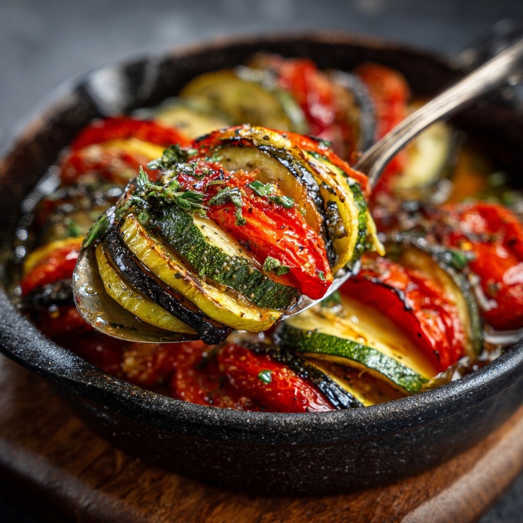 Verduras provenzales estilo ratatouille