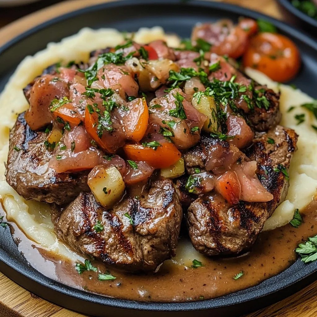 Bistec Jugoso con una Salsa Cremosa Increíble: La Última Receta para Impresionar