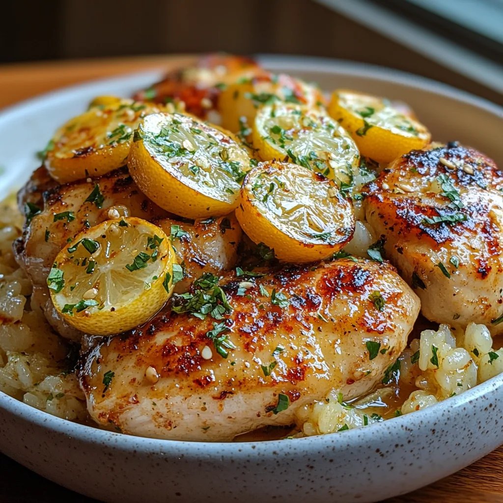 Pollo Griego al Limón con Arroz en Freidora de Aire: Una Increíble Receta Última