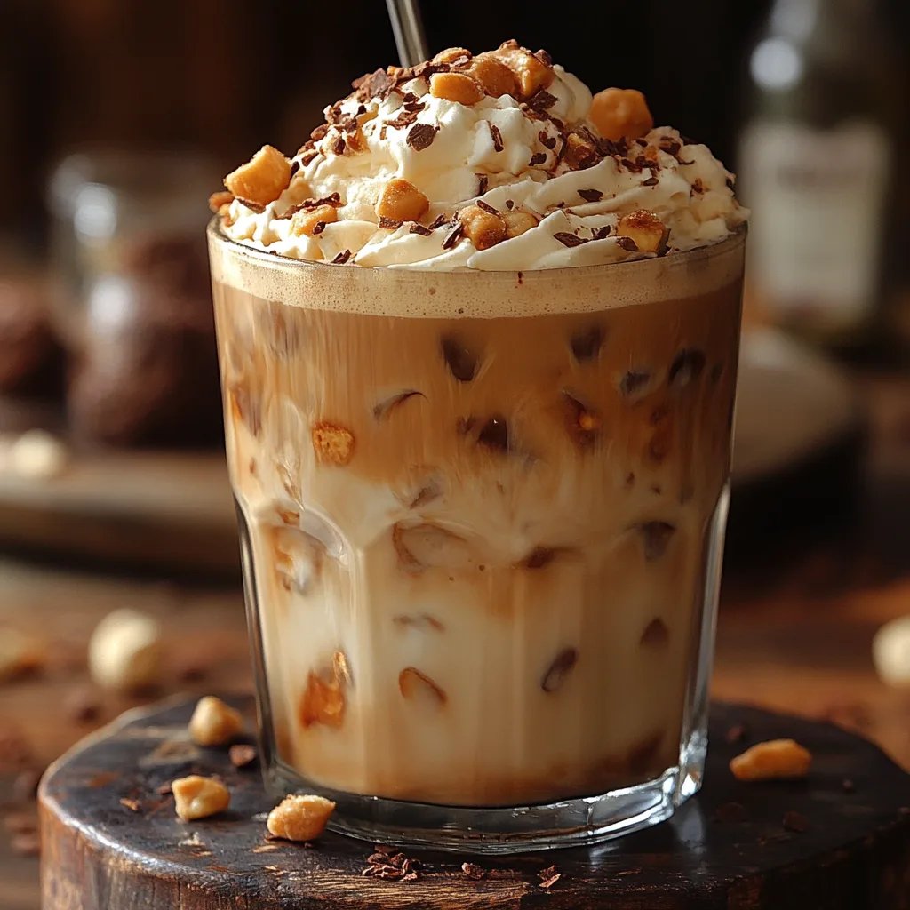 Café Helado con Mantequilla de Maní y Chocolate: Una Increíble Receta Última