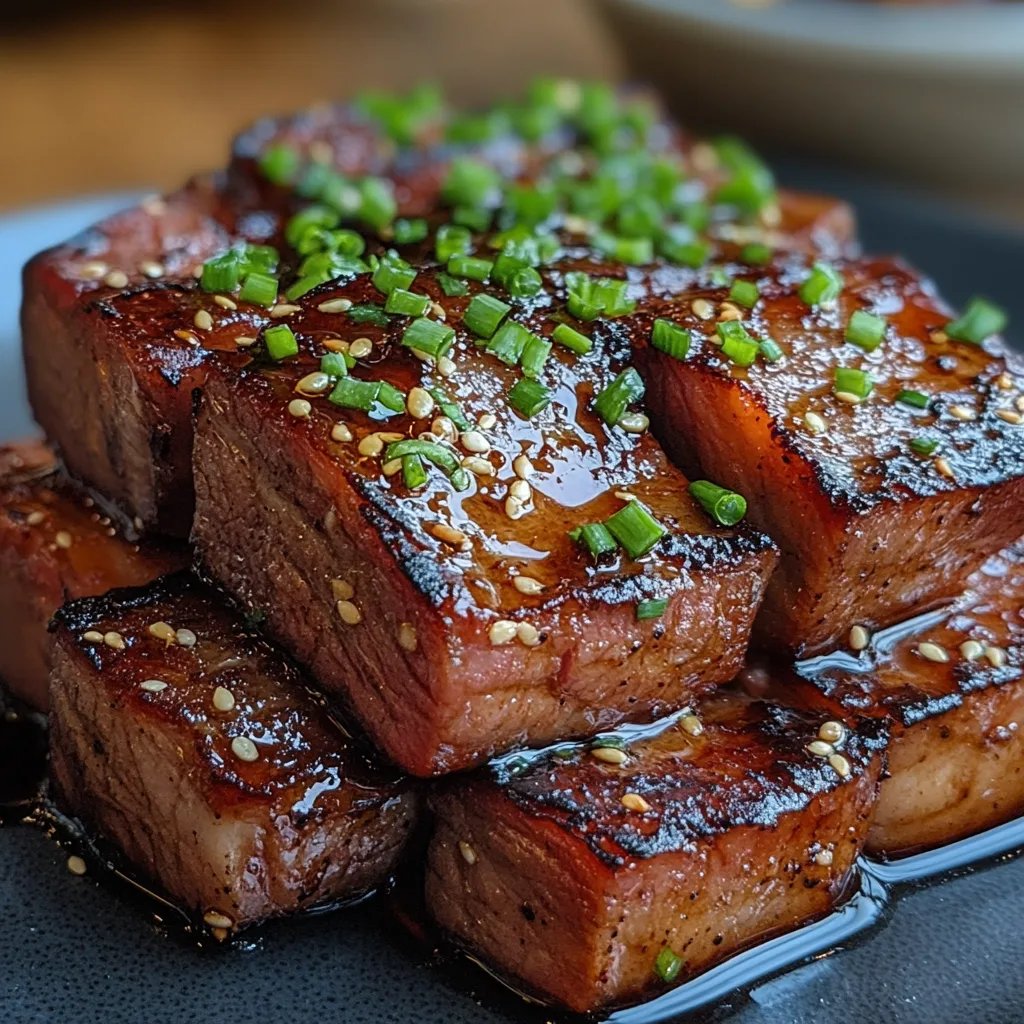 Bocados de Bistec Dulces y Pegajosos: La Increíble Receta Última