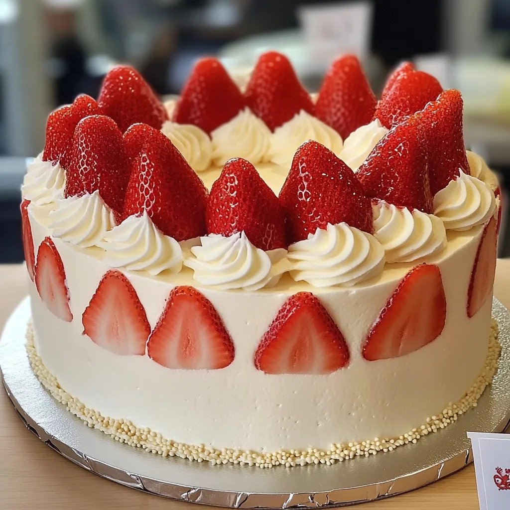 Pastel Japonés de Fresa: Una Increíble Receta Última