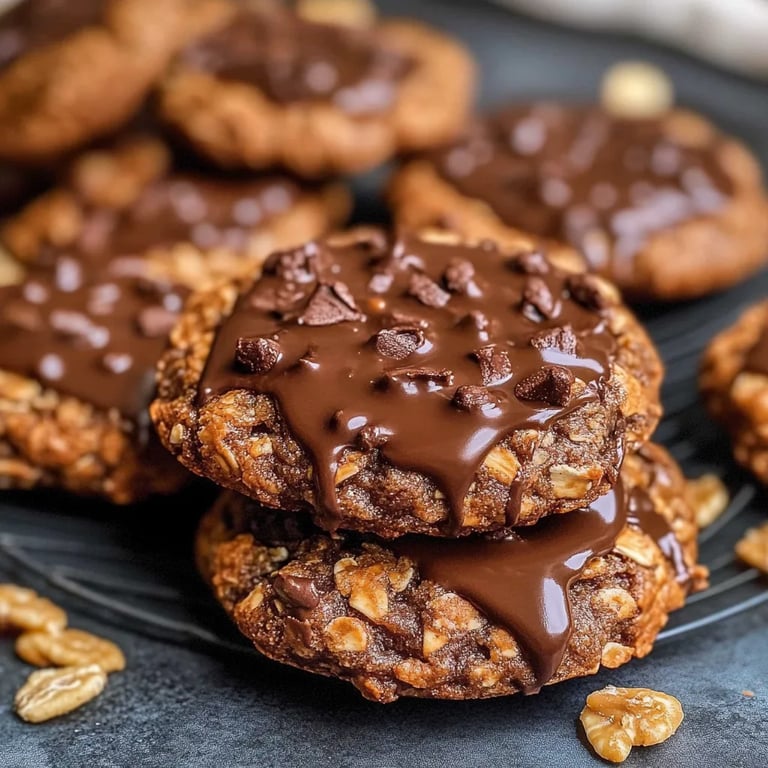Galletas Suecas de Avena con Chocolate