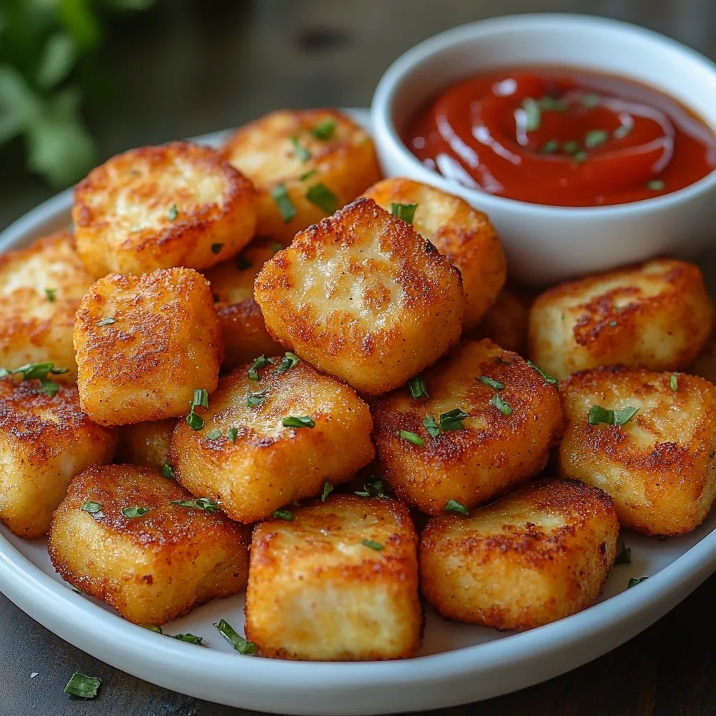 <p>Nuggets de Tofu Veganos Salteados: Una Maravillosa Receta Última</p>