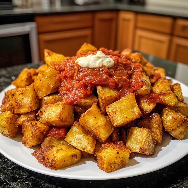 Patatas bravas Receta