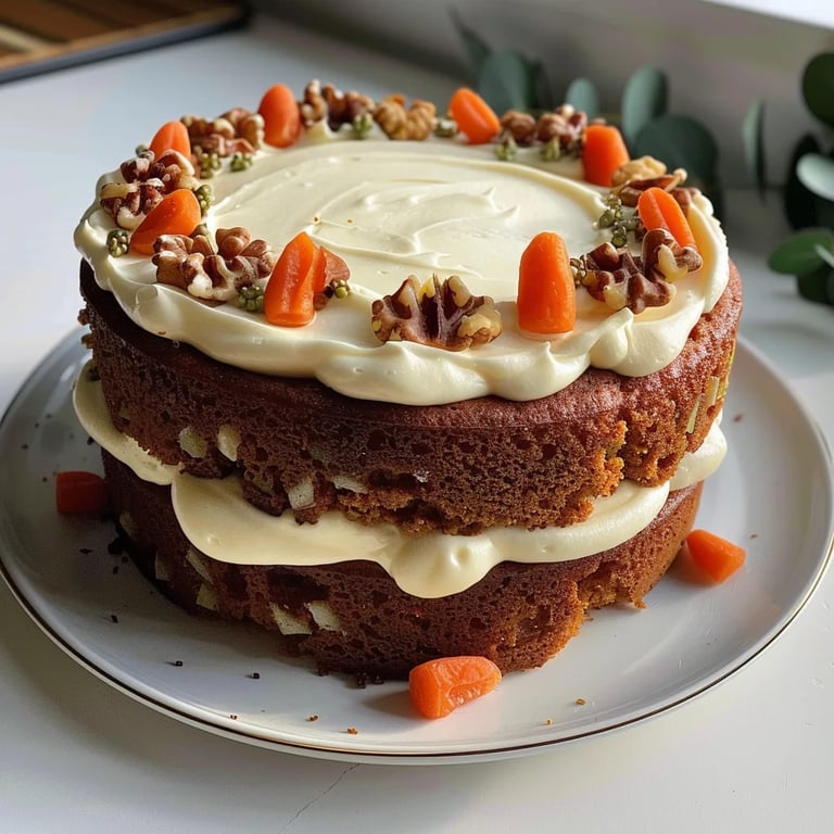 Pastel de Zanahoria para Impresionar