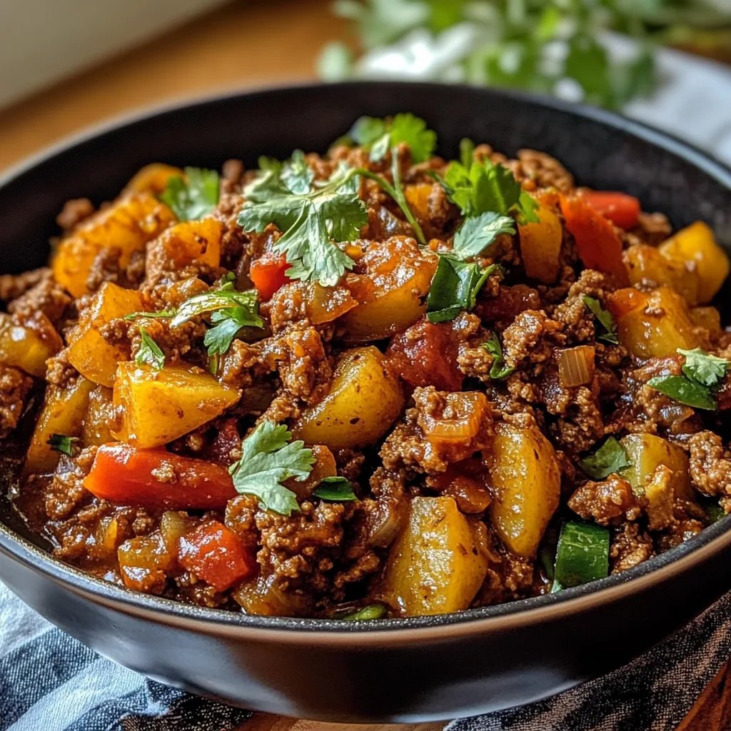 Picadillo con Papas: Una Increíble Receta Esencial