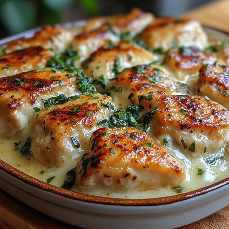 Cazuela de Pollo y Espinacas: Una Increíble Receta Última