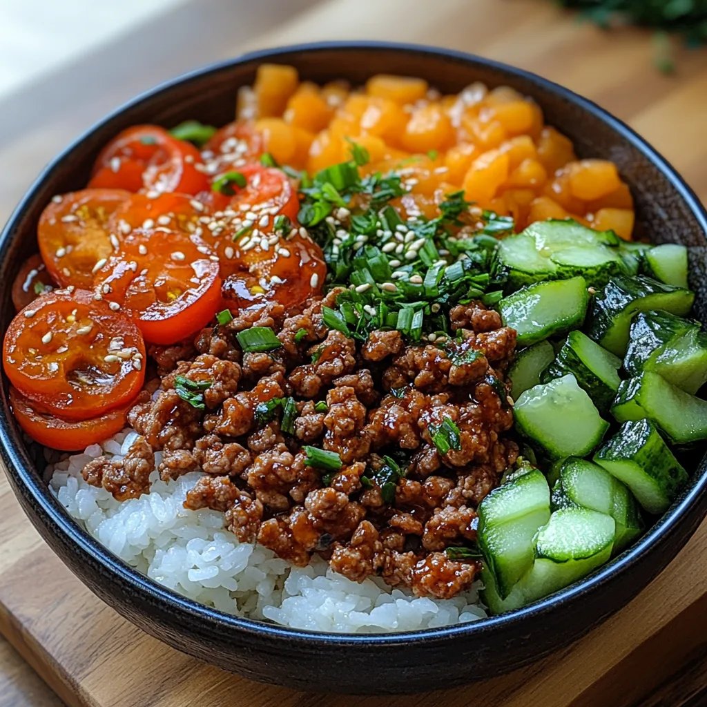 Tazón Salteado de Carne Molida Picante: Una Increíble Receta Esencial para los Amantes del Sabor