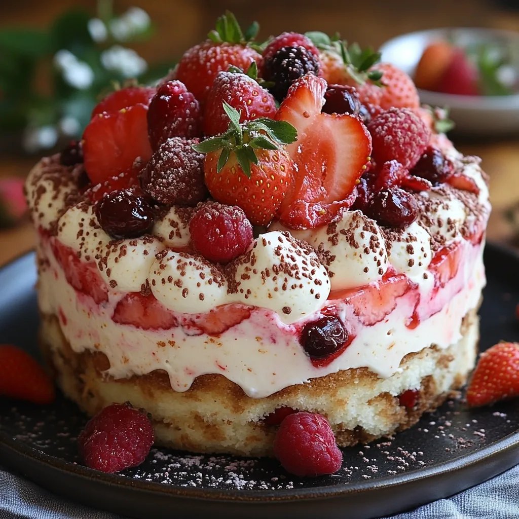 Tiramisú Cetogénico de Fresa: La Increíble Receta Última