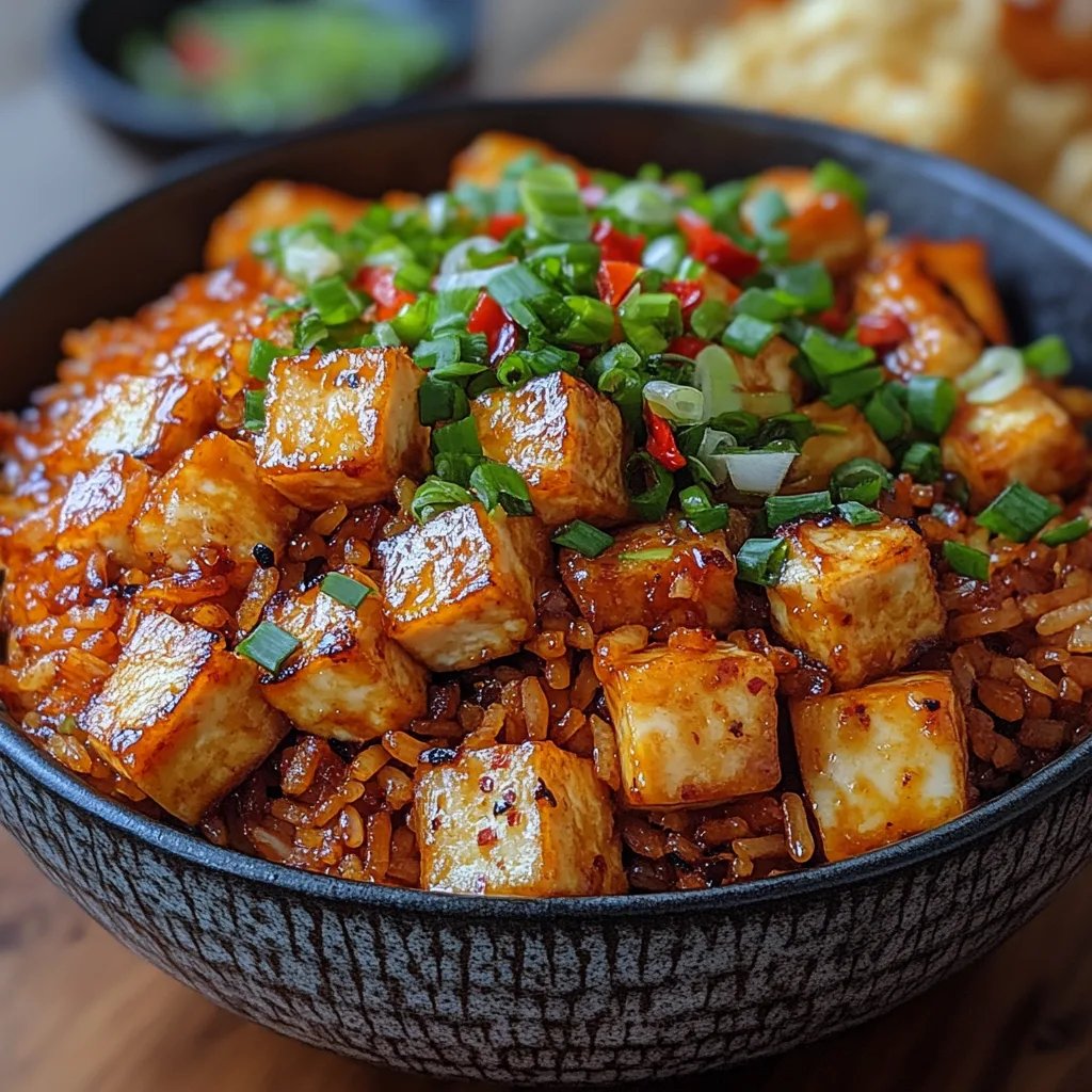 Arroz Frito Vegano con Gochujang y Tofu: Una Increíble Receta Última