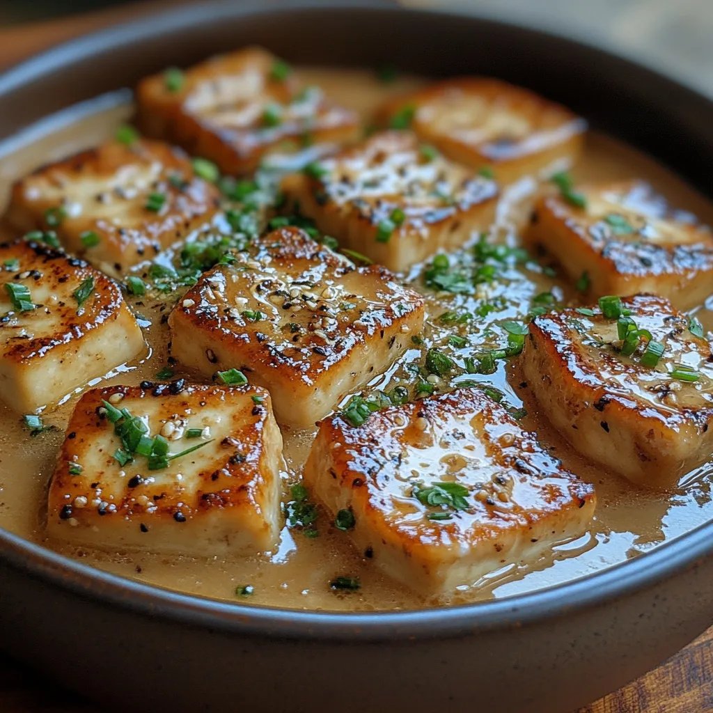 Tofu Cremoso al Jerez: Una Increíble Receta Esencial