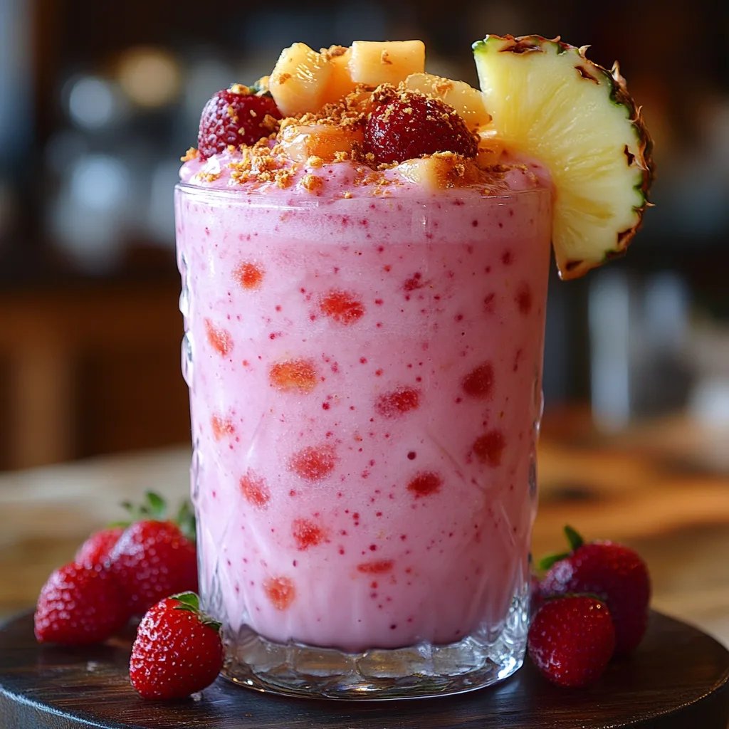 Batido Rosa de Piña: Una Increíble Receta Última