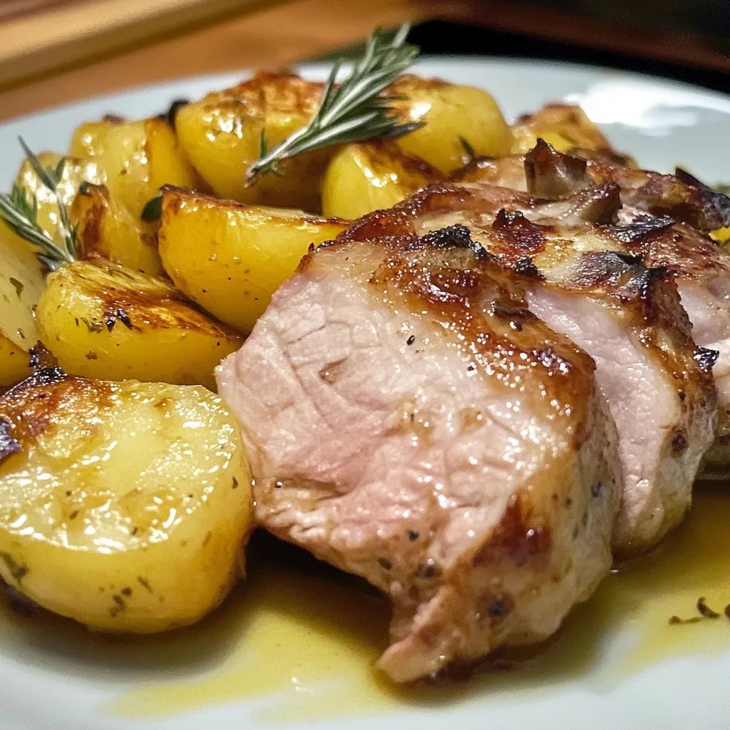 Solomillo de Cerdo al Horno con Patatas: La Increíble Receta Última