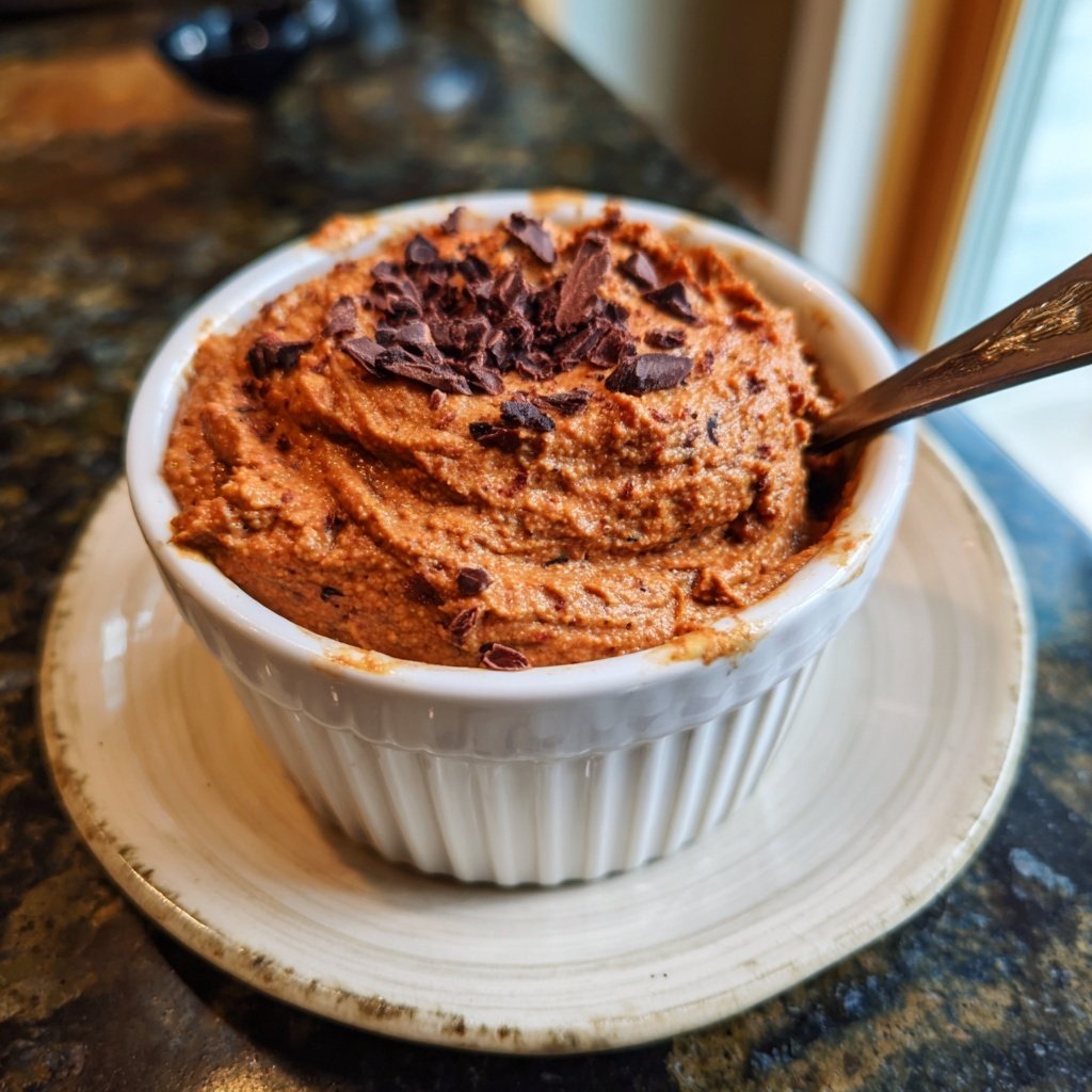 Salsa hummus chocolate garbanzo
