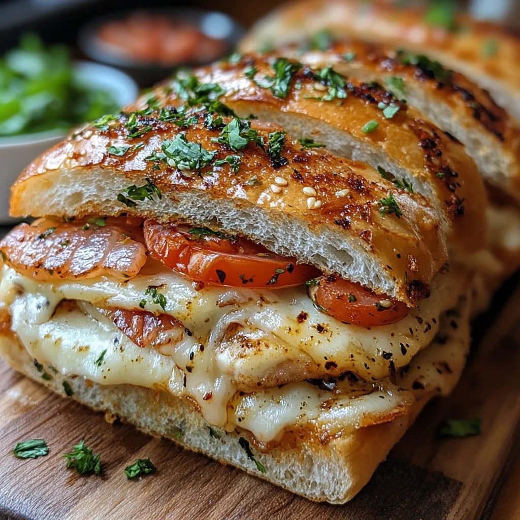 Sándwich Croissant de Pollo César: La Increíble Receta Última
