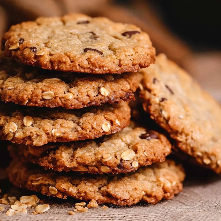 Galletas De Coco Y Avena