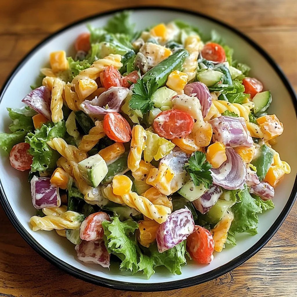 Ensalada Fría: Una Increíble Receta Última