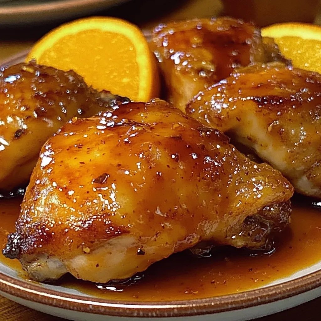 Pechuga de Pollo con Miel y Mostaza a la Naranja: Una Increíble Receta del Último Momento